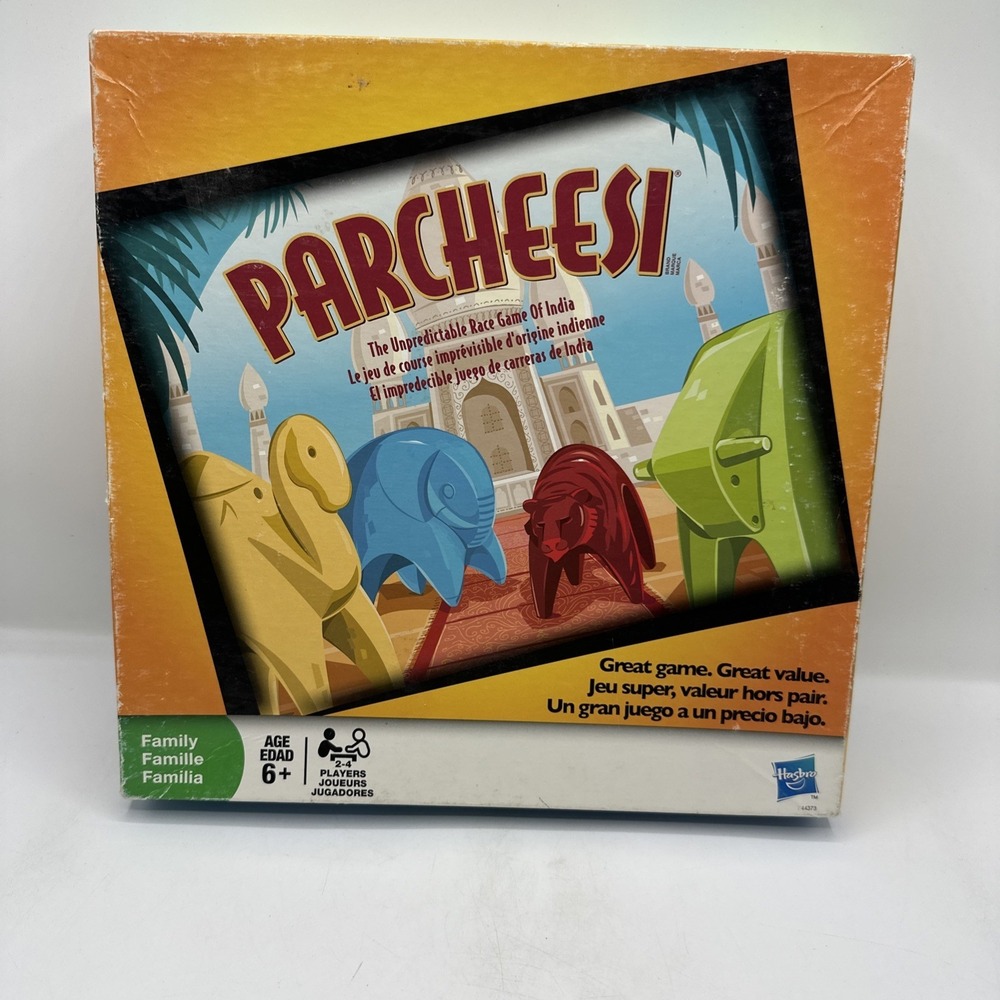 Hasbro Parcheesi Board Game 2009 Edition